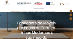 Desktop Screenshot of pereiradacosta-mobiliario.com